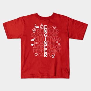 Engineer Christmas Present - Xmas Gift Kids T-Shirt